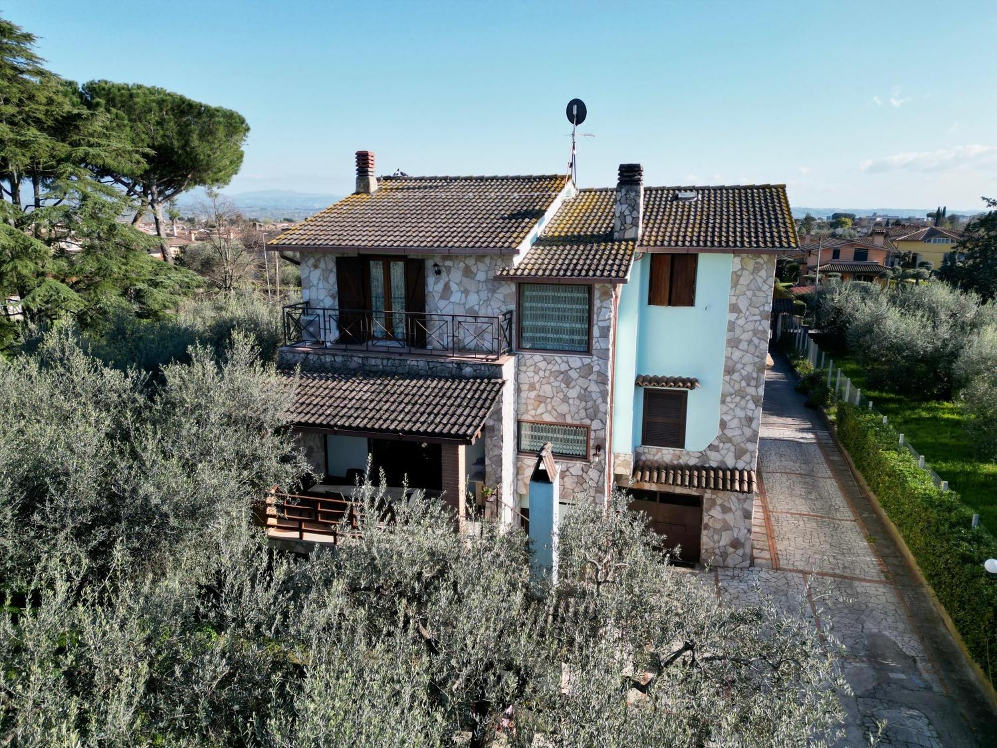 Vila La Piccola Provenza Fiano Romano Exteriér fotografie